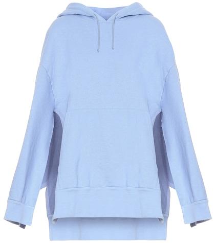 Maison Margiela Cotton Jersey Hooded Poncho
