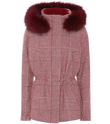 Dolce & Gabbana Icery Short Water Cashmere Coat
