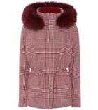 Dolce & Gabbana Icery Short Water Cashmere Coat