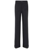 Dolce & Gabbana Wide-legged Wool-blend Trousers