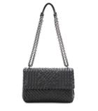 Tom Ford Olimpia Small Intrecciato Leather Shoulder Bag