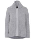 Salvatore Ferragamo Bering Leather-trimmed Cashmere Jacket
