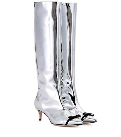 Aquazzura Mirrored Boots