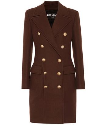 Victoria Beckham Wool And Cashmere Coat