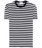 Re/done Striped Ringer Cotton T-shirt