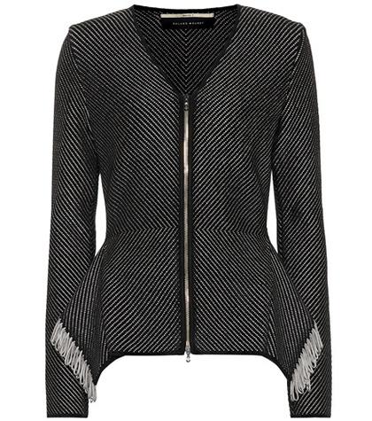 Roland Mouret Brannon Fringed Jacket