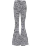 Salvatore Ferragamo Knitted Flared Trousers