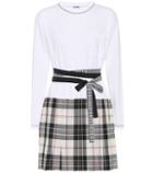 Miu Miu Wool And Cotton Dress