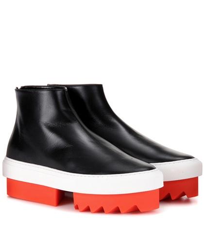 Givenchy Platform Leather Sneakers