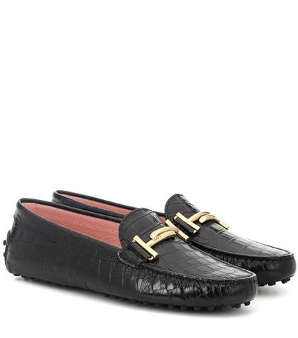 Philosophy Di Lorenzo Serafini Gommino Double T Leather Loafers