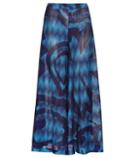 Missoni Mare Metallic Open-side Wide-leg Trousers