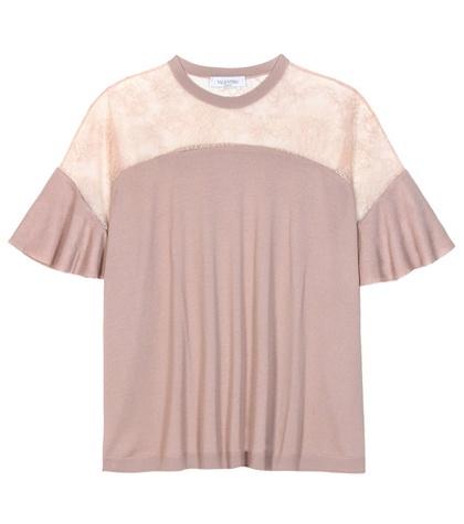 Adidas Originals Wool And Lace Top
