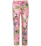 F.r.s For Restless Sleepers Silk Satin Cropped Trousers