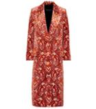 Burberry Damask Velvet Jacquard Coat
