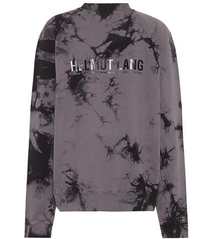 Helmut Lang Printed Cotton Sweatshirt