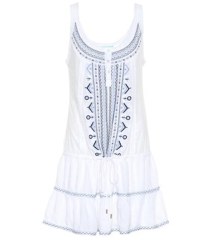 Melissa Odabash Jaz Embroidered Minidress