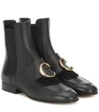 Bottega Veneta Chloé C Leather Ankle Boots