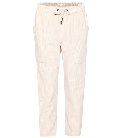 Brunello Cucinelli Cotton Corduroy Trousers