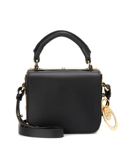 Saint Laurent Small Finsbury Leather Shoulder Bag