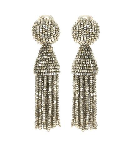 Kenzo Tassel Clip-on Earrings