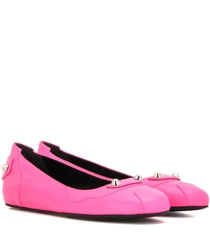 Balenciaga Classic Leather Ballerinas