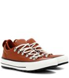 Y-3 Ctas Descent Ox Leather Sneakers