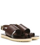 Redvalentino Rome Leather Sandals