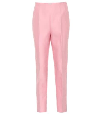 Gabriela Hearst Masto Wool And Silk Pants