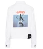 Calvin Klein 205w39nyc Printed Denim Jacket