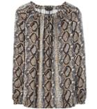 Tom Ford Printed Silk Blouse