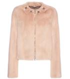 Givenchy Embellished Mink Fur Jacket