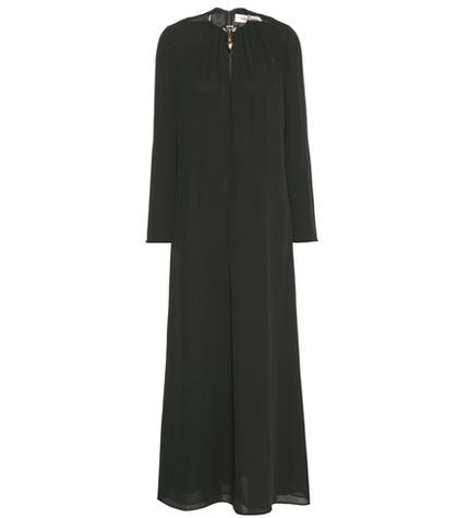 Valentino Silk Dress With Pendant