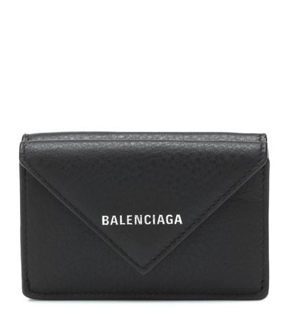 Balenciaga Embossed Leather Wallet