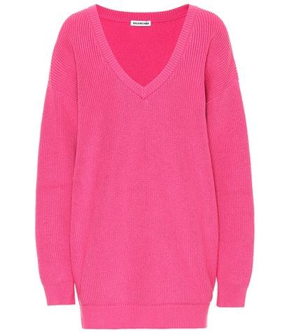 Stuart Weitzman Oversized Cotton-blend Sweater