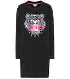 Kenzo Tiger Logo Sweatshirt Dress