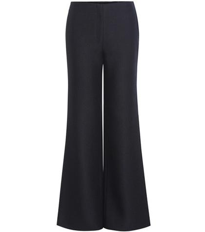 The Row Binona Flared Wool-blend Trousers