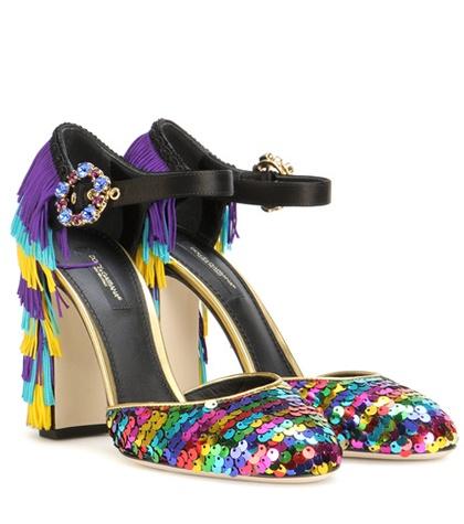 Dolce & Gabbana Vally 105 Embellished Pumps
