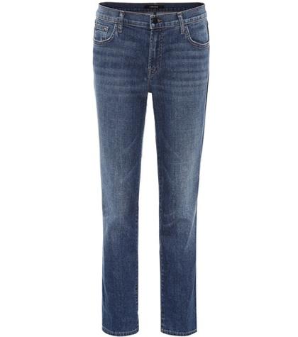Tabitha Simmons Johnny Mid-rise Boyfriend Jeans
