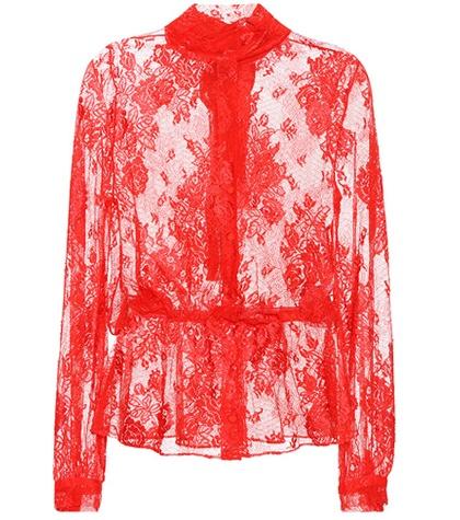 Balenciaga Lace Blouse