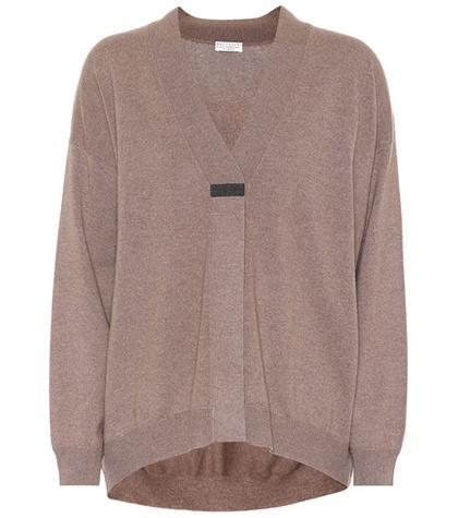 Brunello Cucinelli Cashmere Dropped-shoulder Sweater