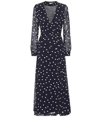 Ganni Marceau Polka-dotted Dress