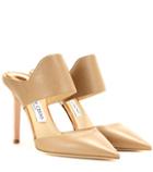 Jimmy Choo Duty 100 Leather Sandals