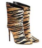 Emilio Pucci Exclusive To Mytheresa – Alex Low Printed Satin Ankle Boots