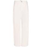 Balenciaga Distressed Wide-leg Jeans