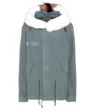 Mr & Mrs Italy Mini Parka Cotton Fur-lined Coat