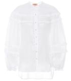 N21 Embellished Cotton Shirt