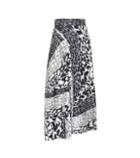 Victoria Beckham Printed Silk Midi Skirt