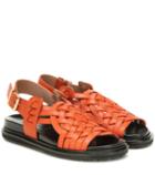 Three Graces London Leather Sandals
