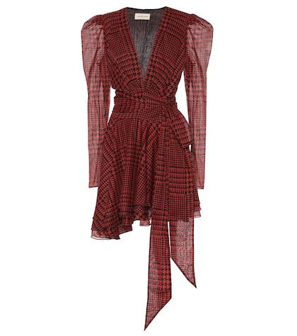Alexandre Vauthier Printed Cotton Minidress