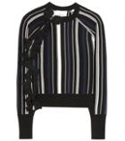 Fendi Striped Cotton-blend Sweater